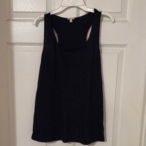 Charlotte Russe Black Sleeveless Tank Top